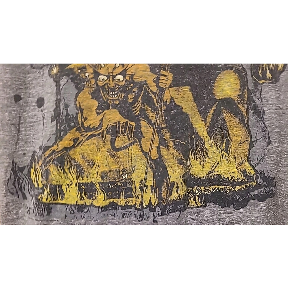 Iron Maiden The Number Of The Beast Album Cover Shirt Size Small USA Fabric - Picture 5 of 7
